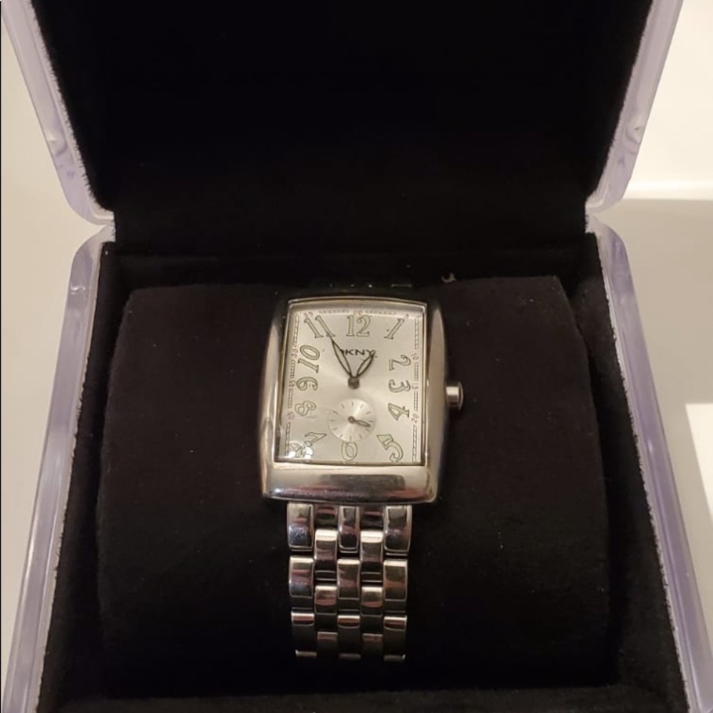 Stainless Steel Classic Women’s Rectangular Watch